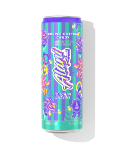 energy drink - purple cotton candy